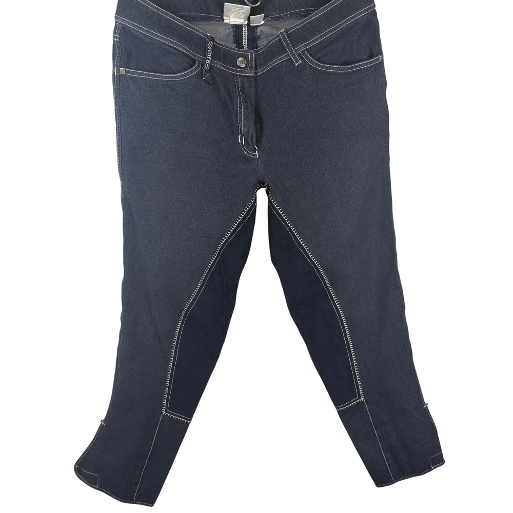 ROMFH Riding Breeches Jeans Women's 30R Denim Equestrian Horse‎ Riding Pants